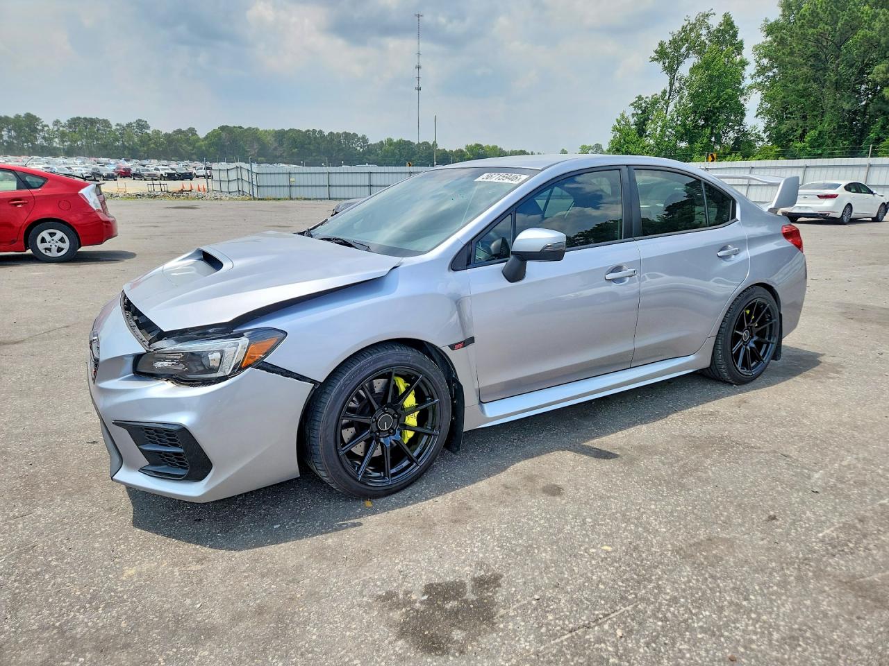 2020 Subaru WRX STI, VIN JF1VA2E66L9815286 — Front end