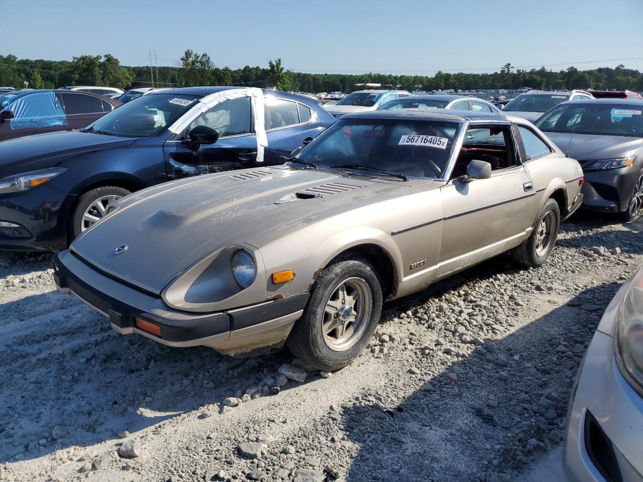 1983 Datsun 280ZX 2+2, VIN JN1HZ06S1DX500976 — Мелкие вмятины и царапины