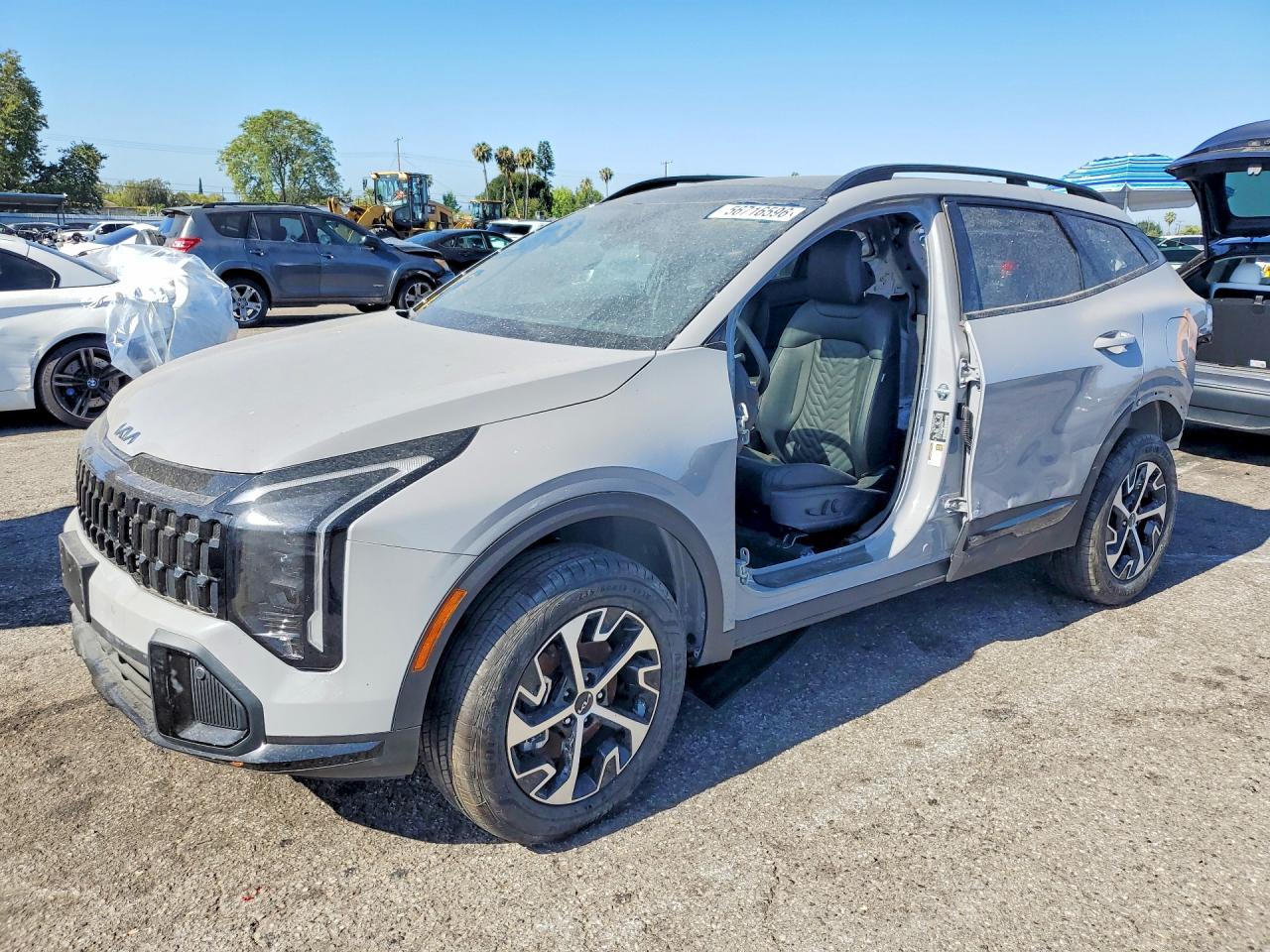 2026 Kia Sportage X-Line, VIN KNDPVDDG4T7292231 — Пожар в салоне