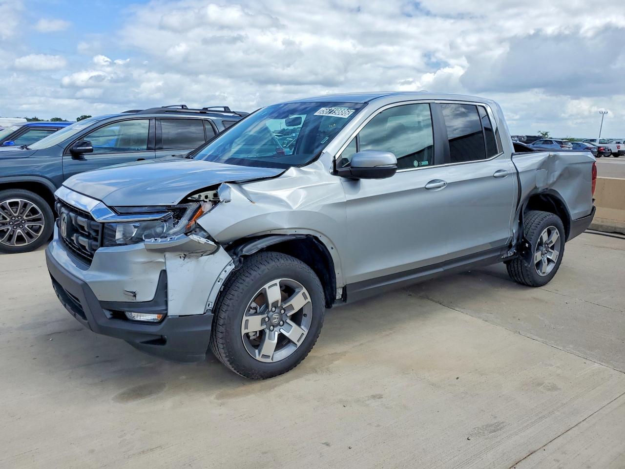 2026 Honda Ridgeline RTL, VIN 5FPYK3F54TB023361 — Rear end