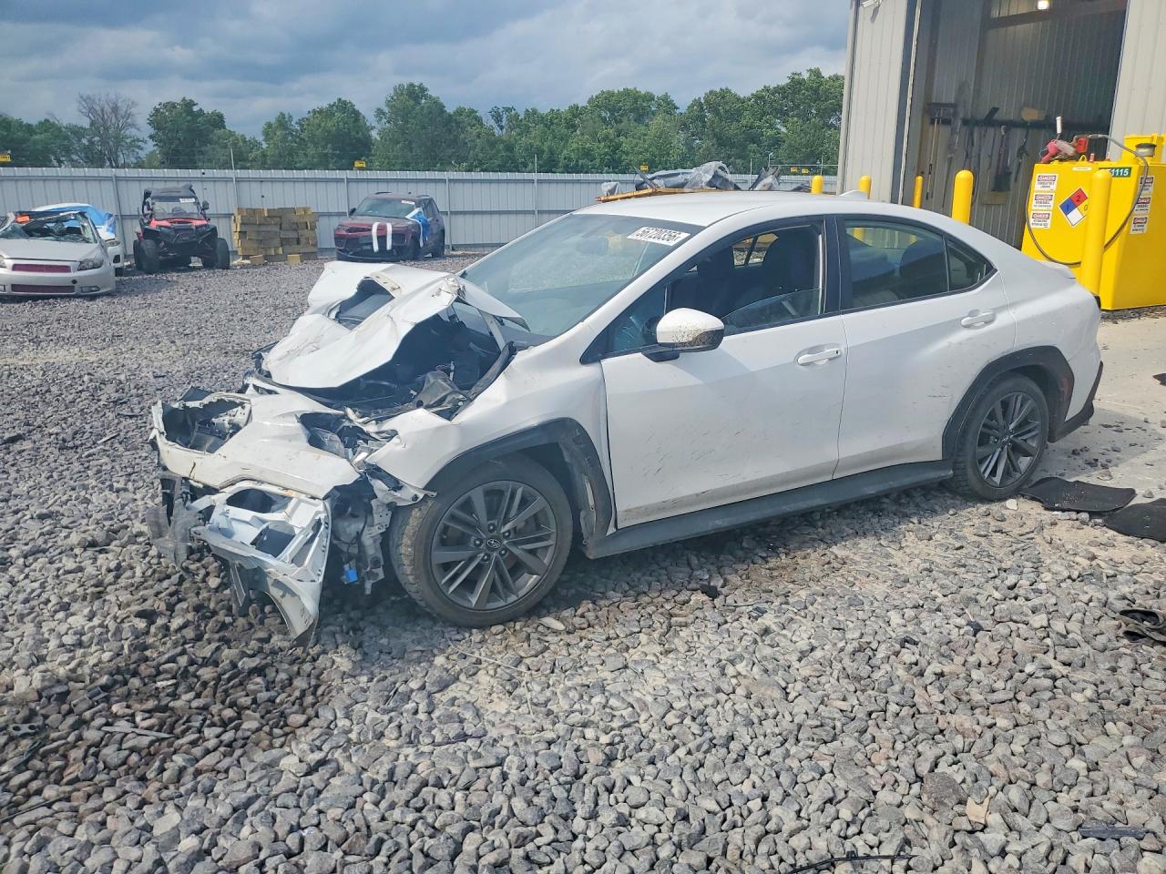 2022 Subaru WRX, VIN JF1VBAA62N9026522 — Перед