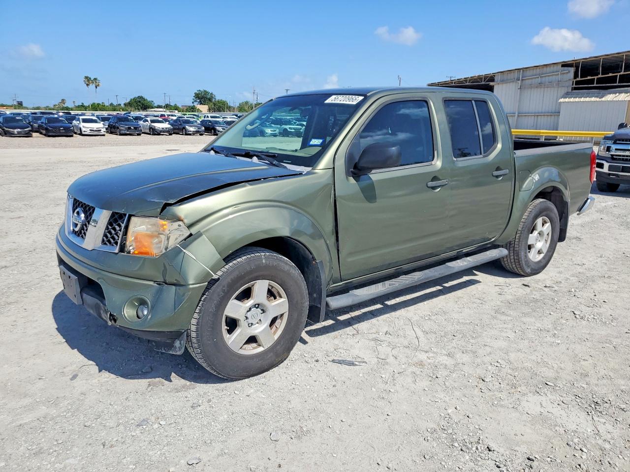 2005 Nissan Frontier SE, VIN 1N6AD07U25C431864 — Front end