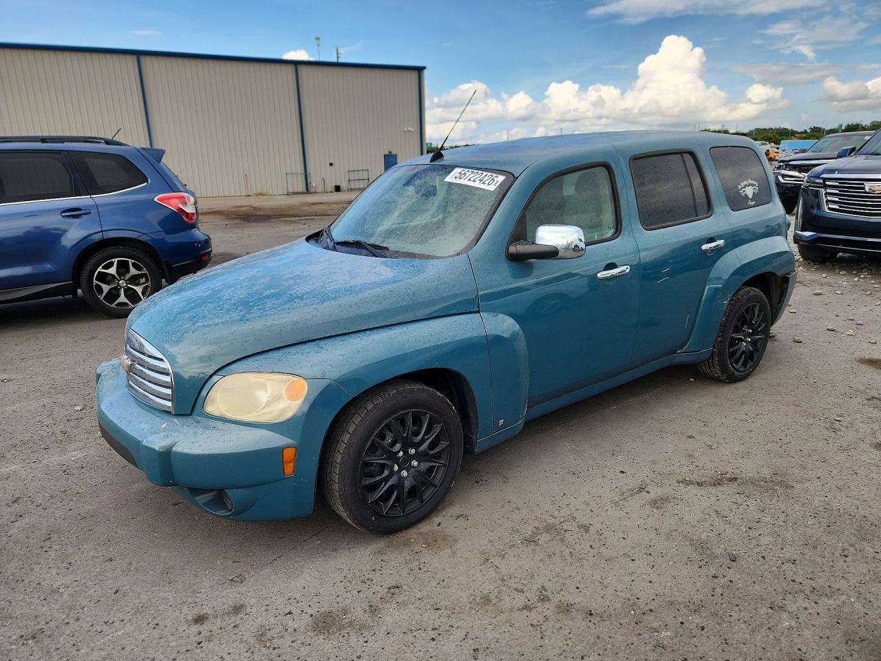 2007 Chevrolet HHR LT, VIN 3GNDA23D97S542250 — Зад