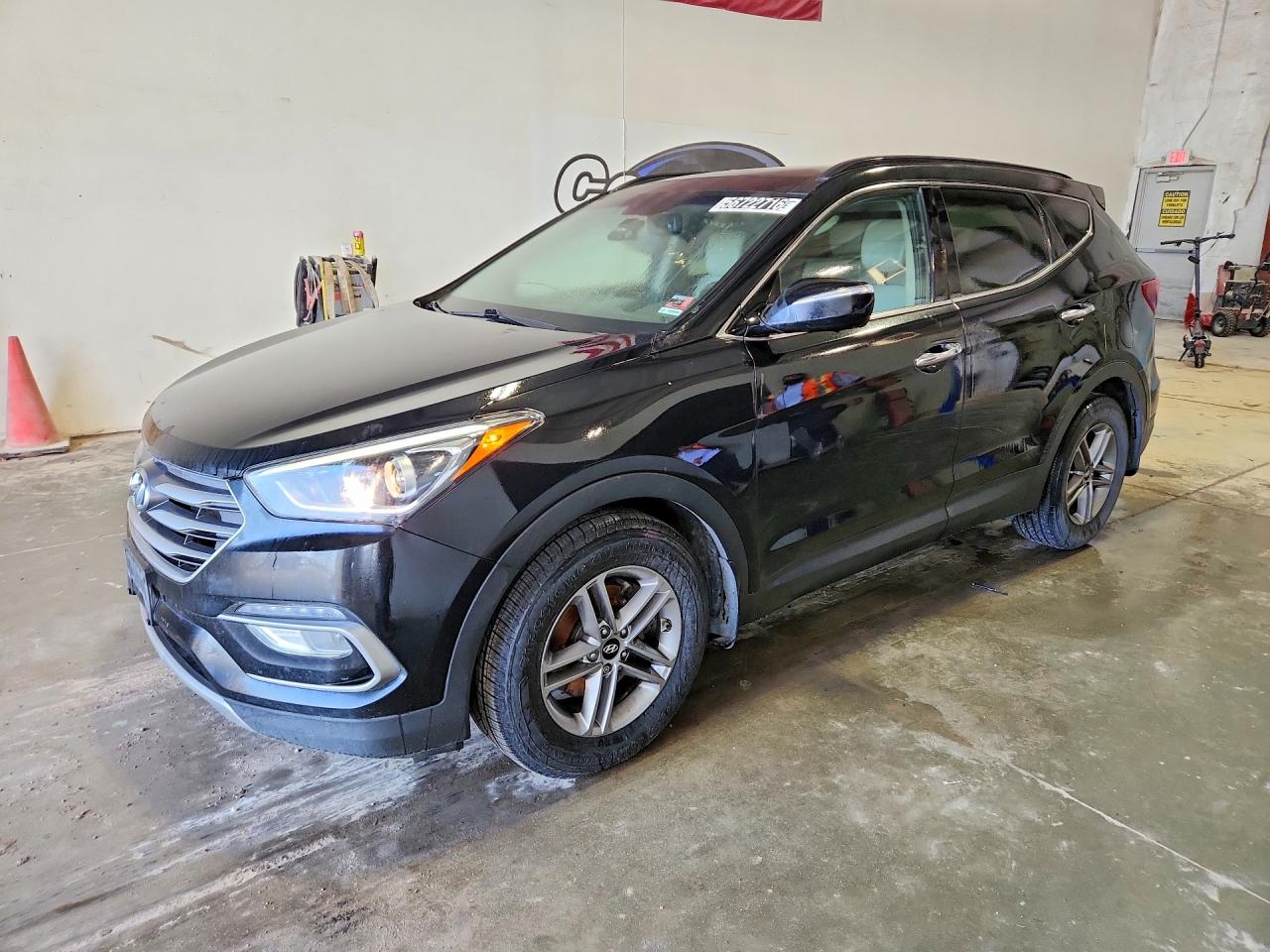 2017 Hyundai Santa Fe 2.4L, VIN 5XYZUDLB2HG485425 — Minor dents and scratches