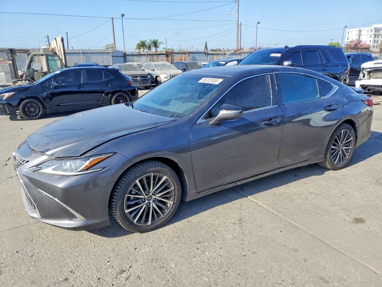 2023 Lexus ES 300h, VIN 58ADA1C1XPU030526 — Зад