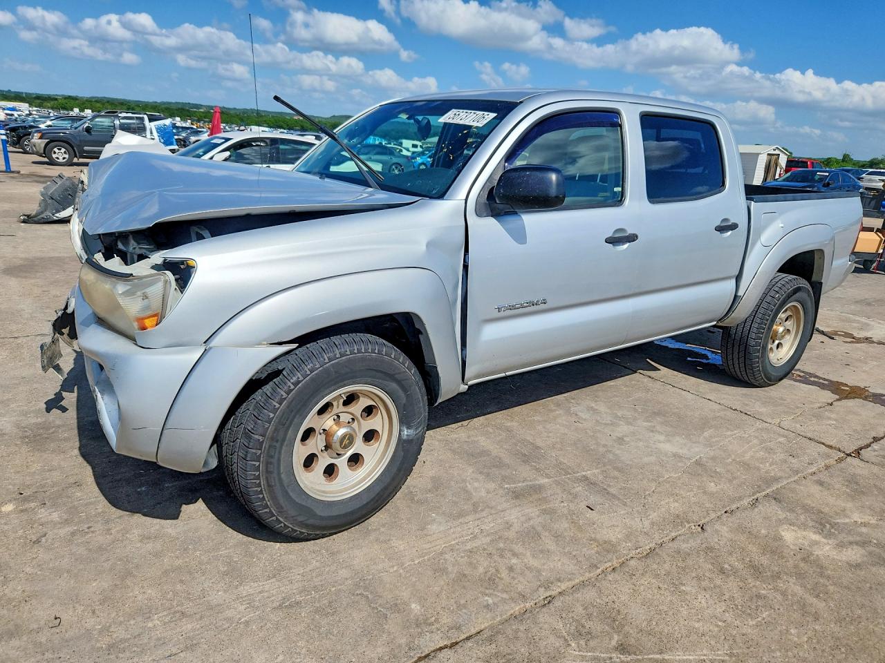2007 Toyota Tacoma PreRunner, VIN 3TMJU62N47M038195 — Перед