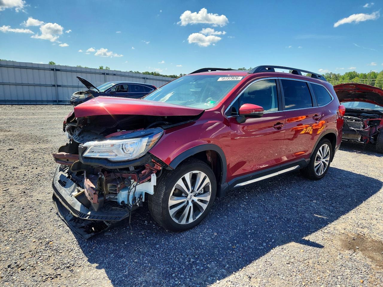 2020 Subaru Ascent Limited, VIN 4S4WMALD0L3414414 — Front end