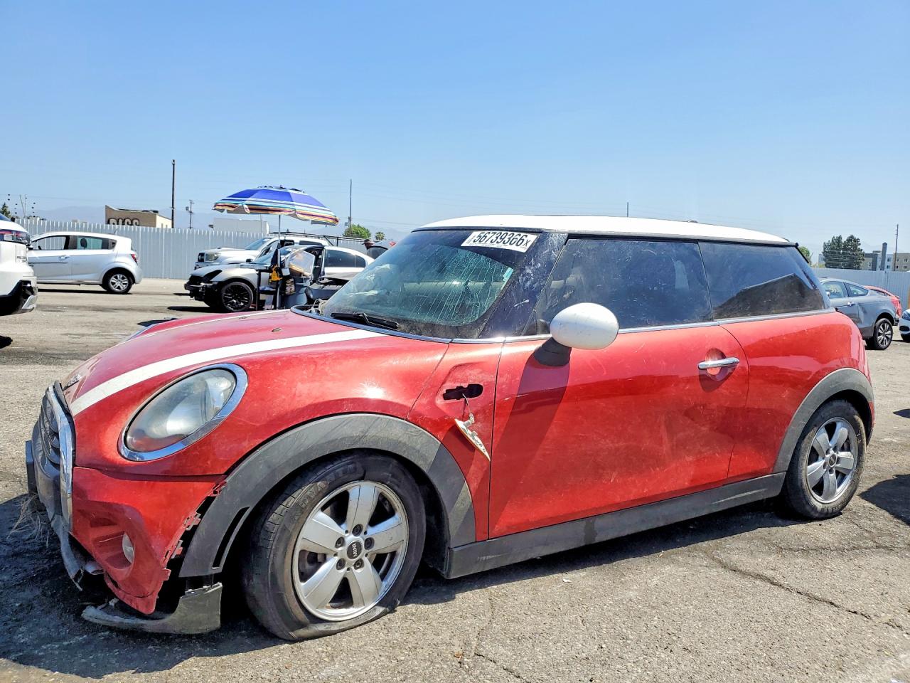 2016 MINI Hardtop, VIN WMWXP5C58G3B77127 — Зад