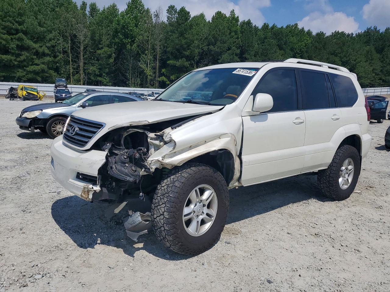 2007 Lexus GX 470, VIN JTJBT20X470126524 — Перед