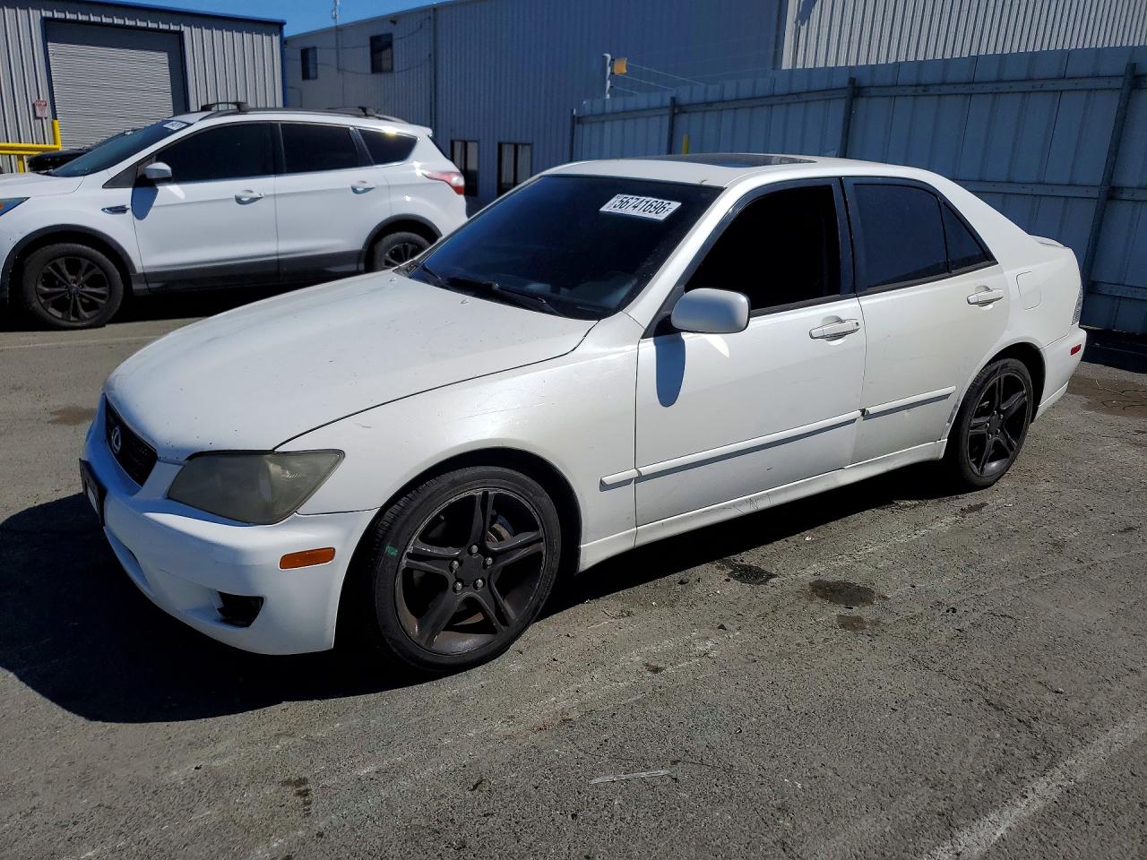 2004 Lexus IS 300/350, VIN JTHBD192240082003 — Vandalism
