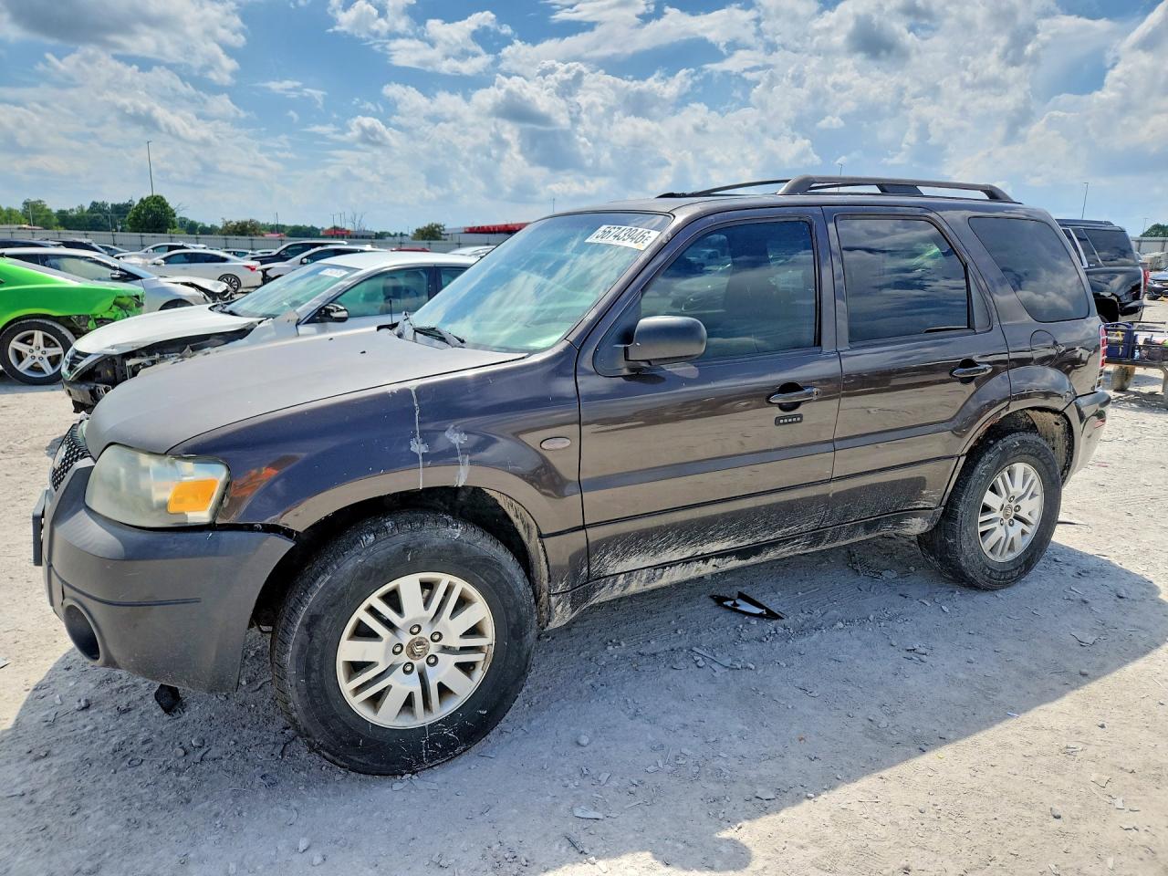 2006 Mercury Mariner Luxury, VIN 4M2YU57106KJ18835 — Днище