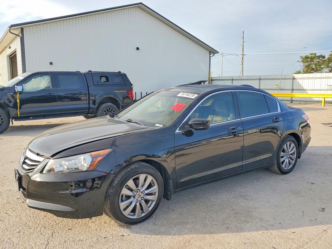 2012 Honda Accord EX, VIN 1HGCP2F73CA052067 — Пожар в салоне