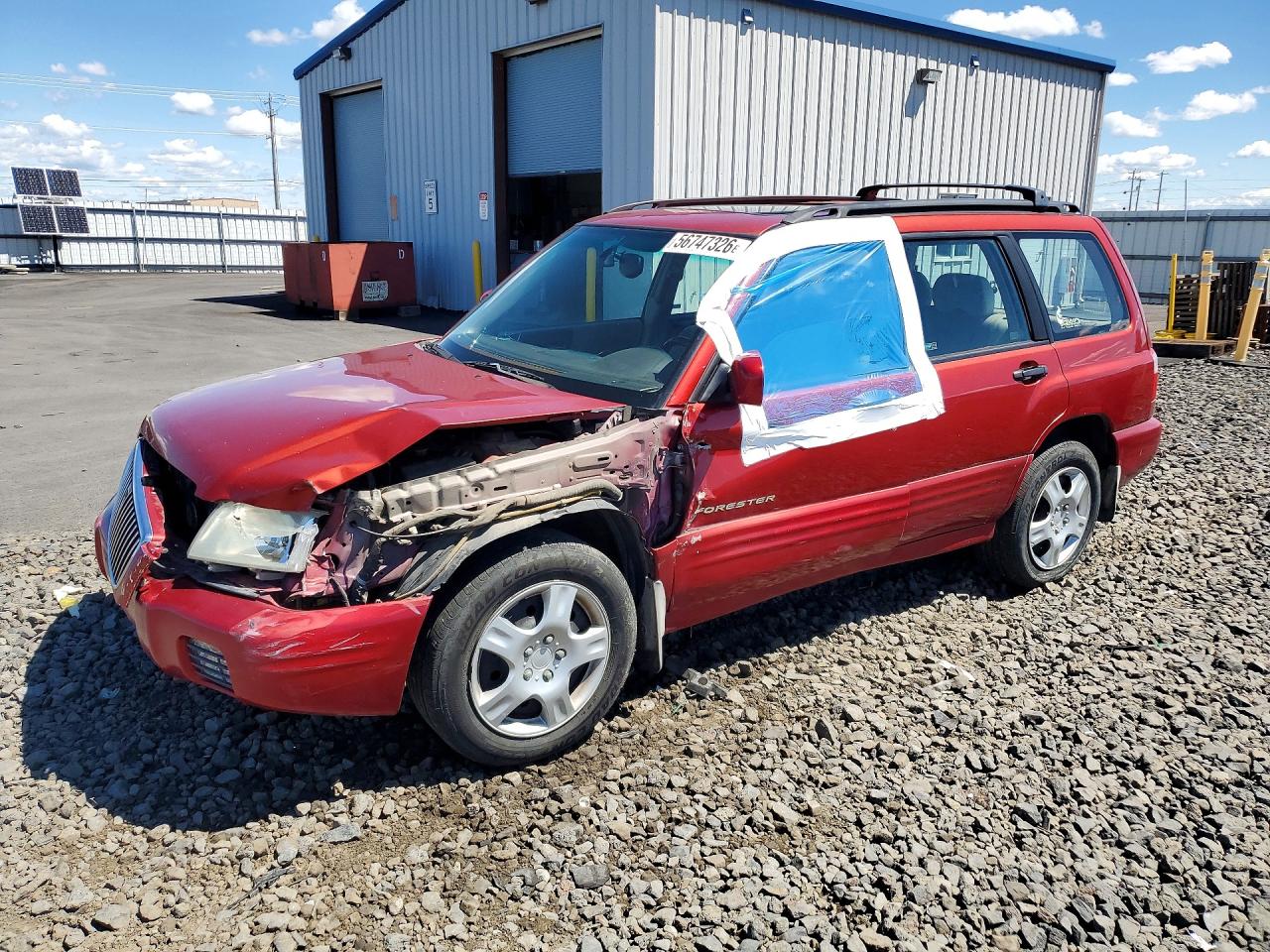 2001 Subaru Forester S, VIN JF1SF65601H751518 — Перед