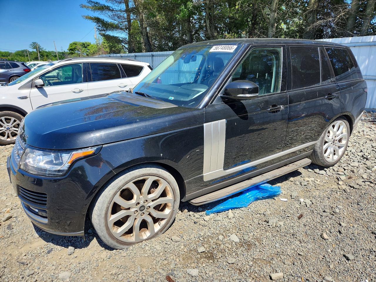 2013 Land Rover Range Rover HSE, VIN SALGS2DF2DA117820 — Water / flood