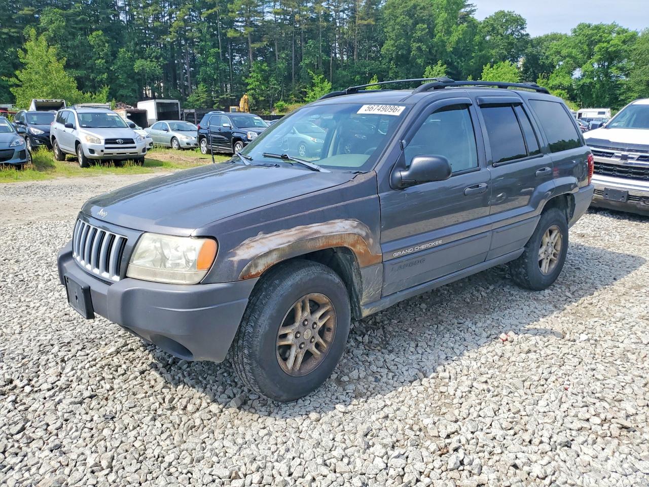 2004 Jeep Grand Cherokee Laredo, VIN 1J4GW48S24C371430 — Minor dents and scratches