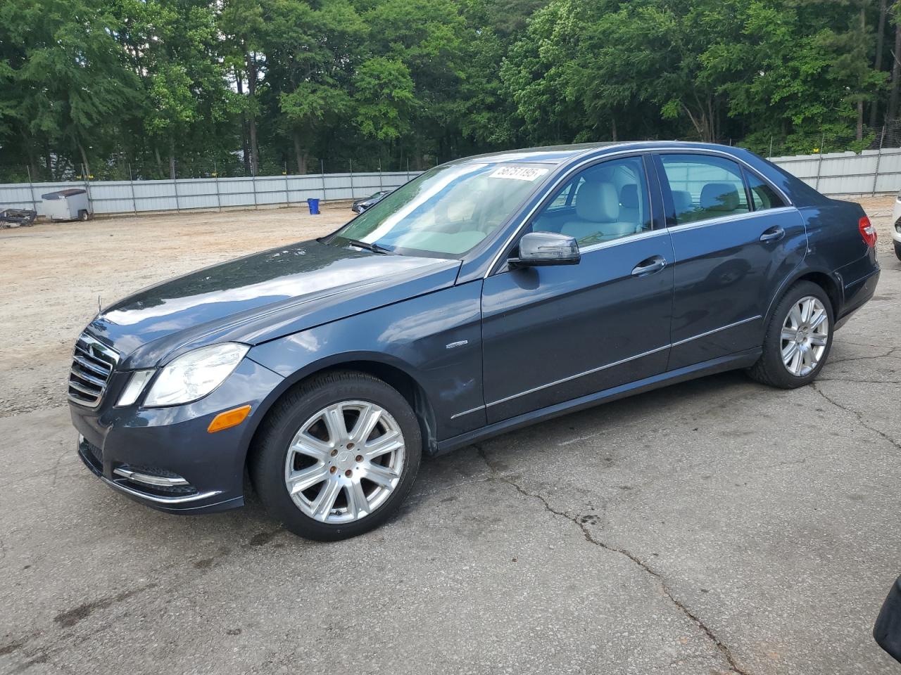 2012 Mercedes-Benz E 350 Luxury, VIN WDDHF8JB2CA574166 — Front end