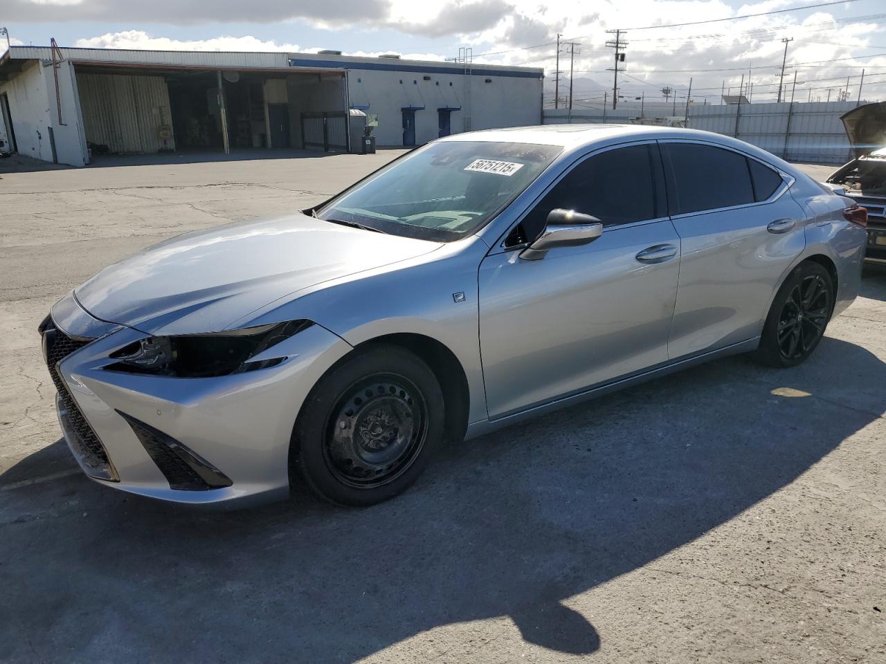 2023 Lexus ES 300h F Sport, VIN 58ABA1C19PU034901 — Prior damage history
