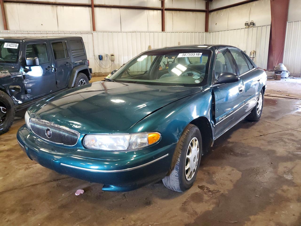2000 Buick Century Custom, VIN 2G4WS52J4Y1324443 — Зад