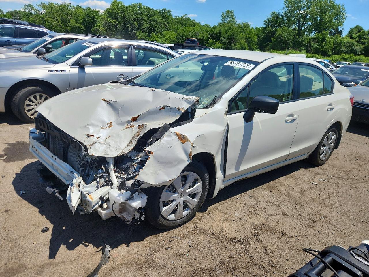 2015 Subaru Impreza, VIN JF1GJAA61FH010962 — Front end