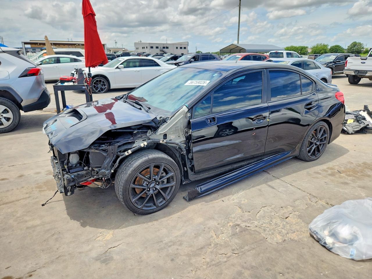 2021 Subaru WRX Premium, VIN JF1VA1F63M8803984 — Front end
