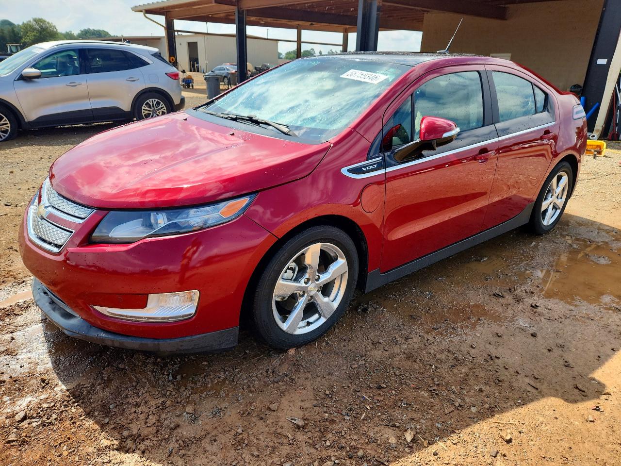 2012 Chevrolet Volt, VIN 1G1RD6E49CU124901 — Front end
