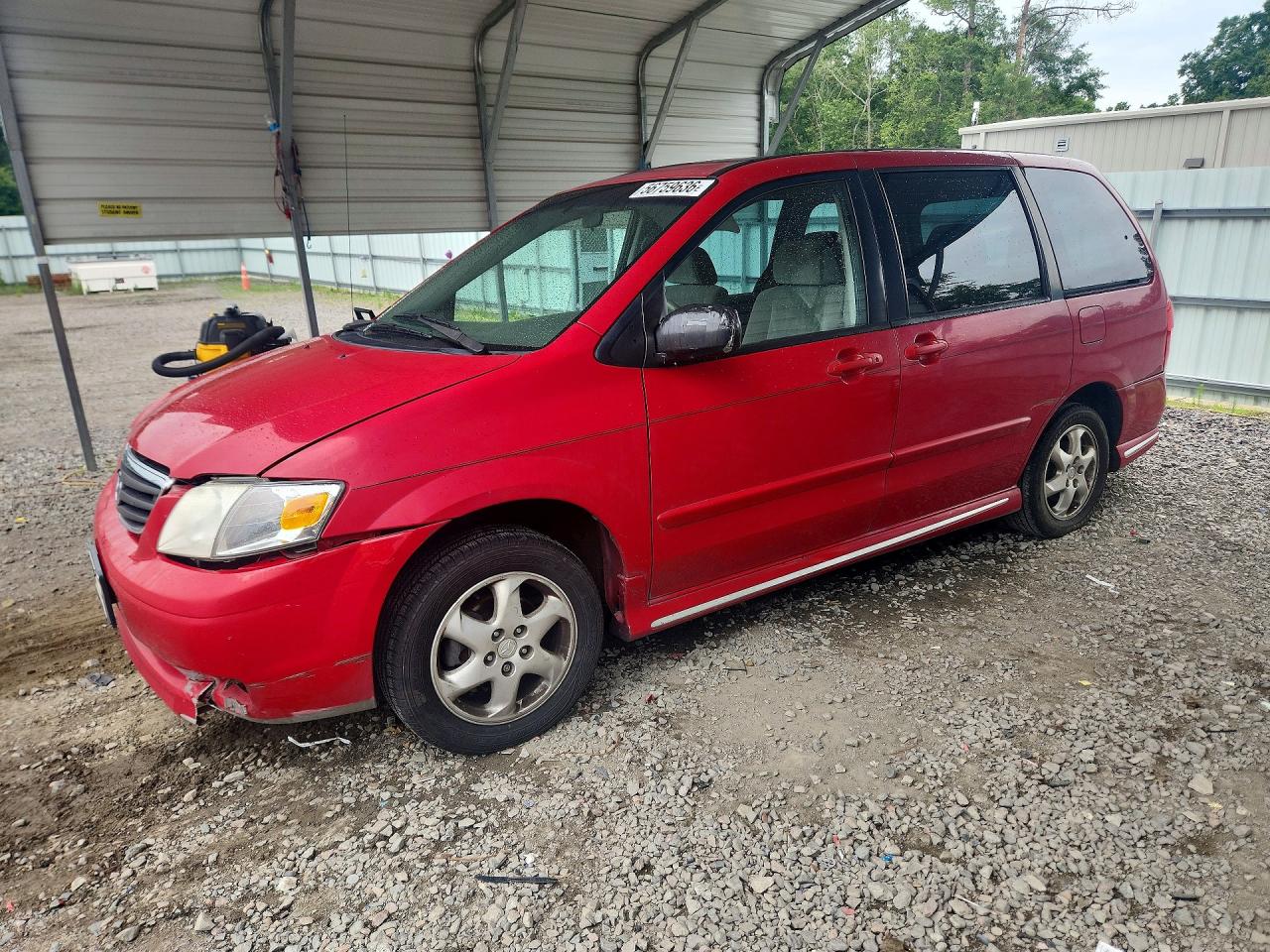 2000 Mazda MPV DX, VIN JM3LW28G7Y0114587 — Normal wear