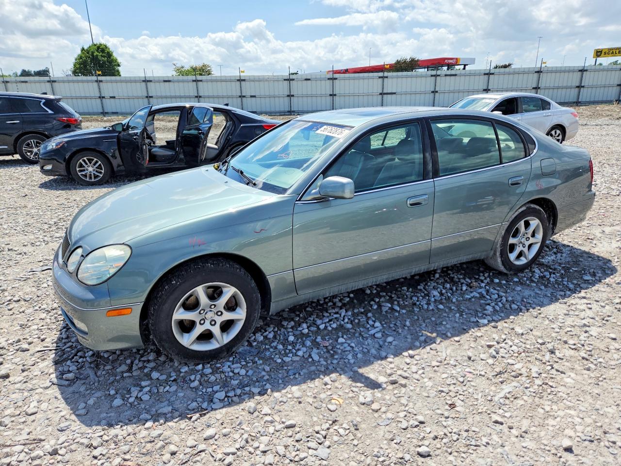 2001 Lexus GS 300, VIN JT8BD69SX10133790 — Зад