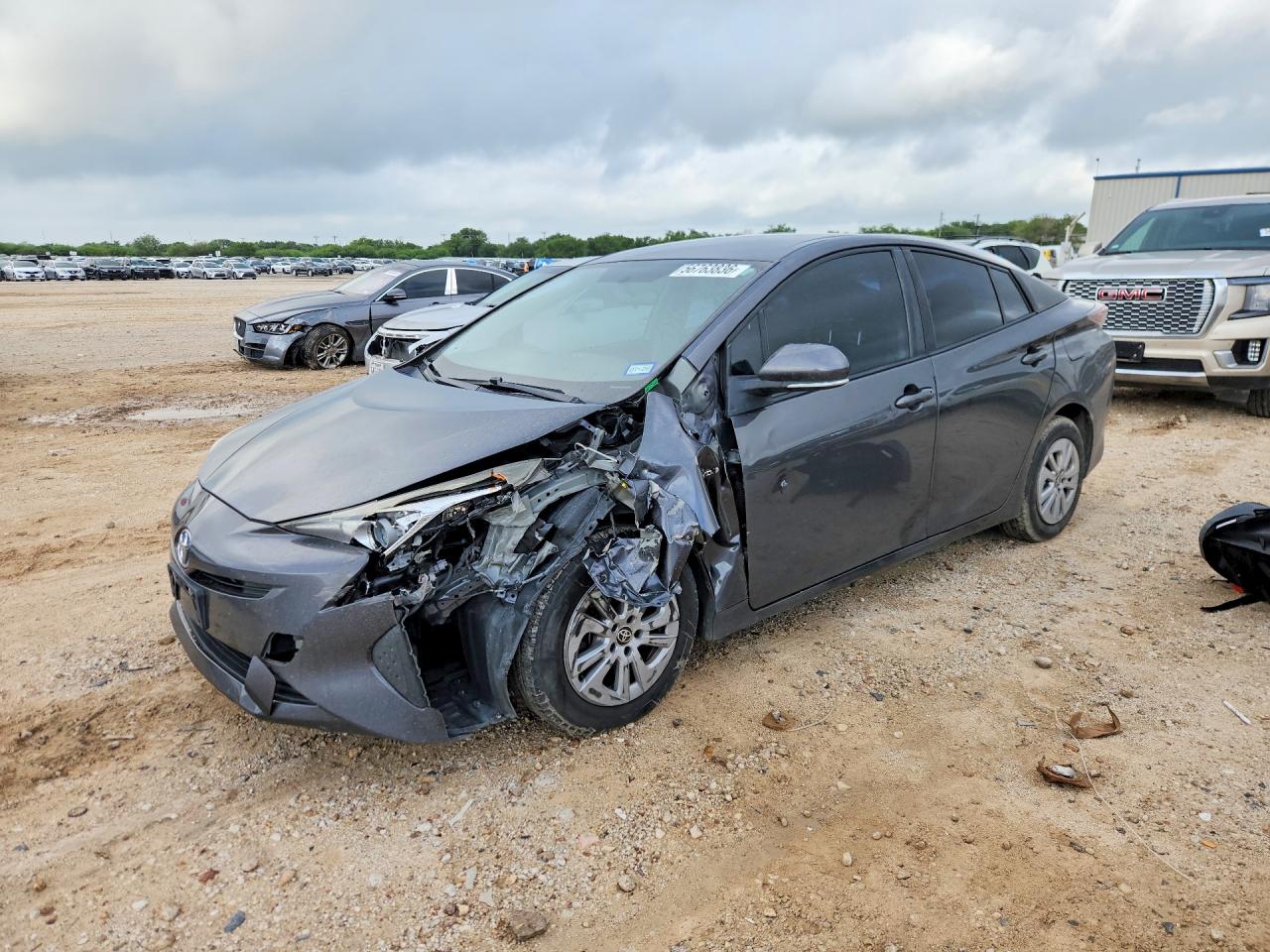 2016 Toyota Prius Two, VIN JTDKBRFU1G3002057 — Front end