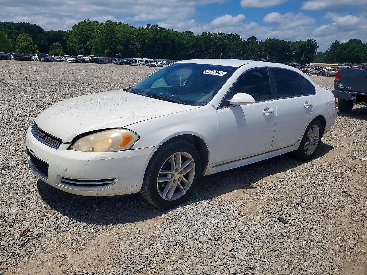 2016 Chevrolet Impala Police Police, VIN 2G1WD5E30G1145125 — Rear end