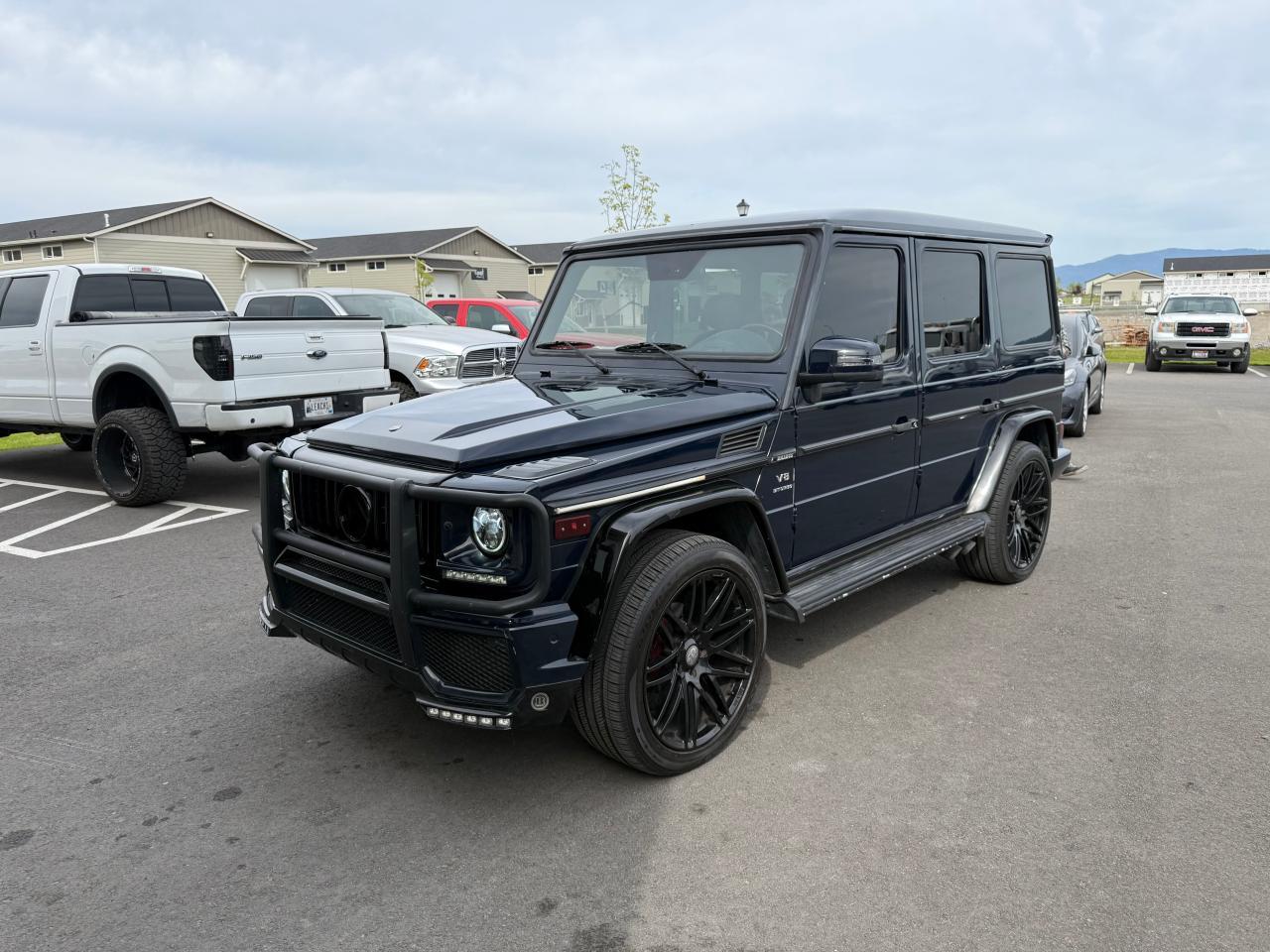 2003 Mercedes-Benz G 500, VIN WDCYR49E73X137599 — Vandalism