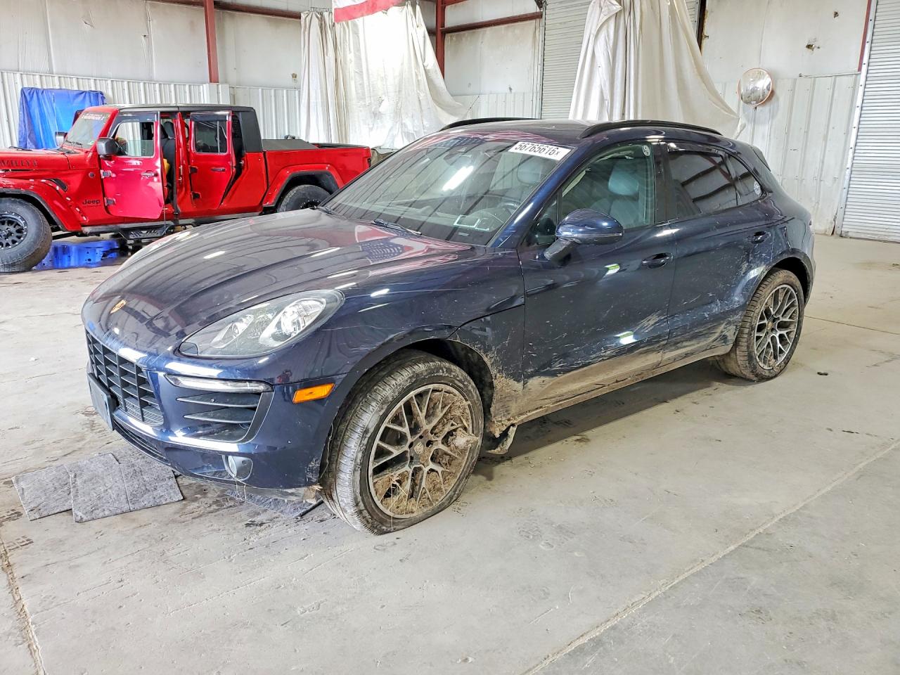 2017 Porsche Macan S, VIN WP1AB2A52HLB16524 — Front end