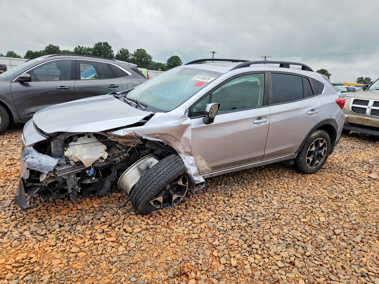 2019 Subaru Crosstrek Premium, VIN JF2GTADC3KH244358 — Front end