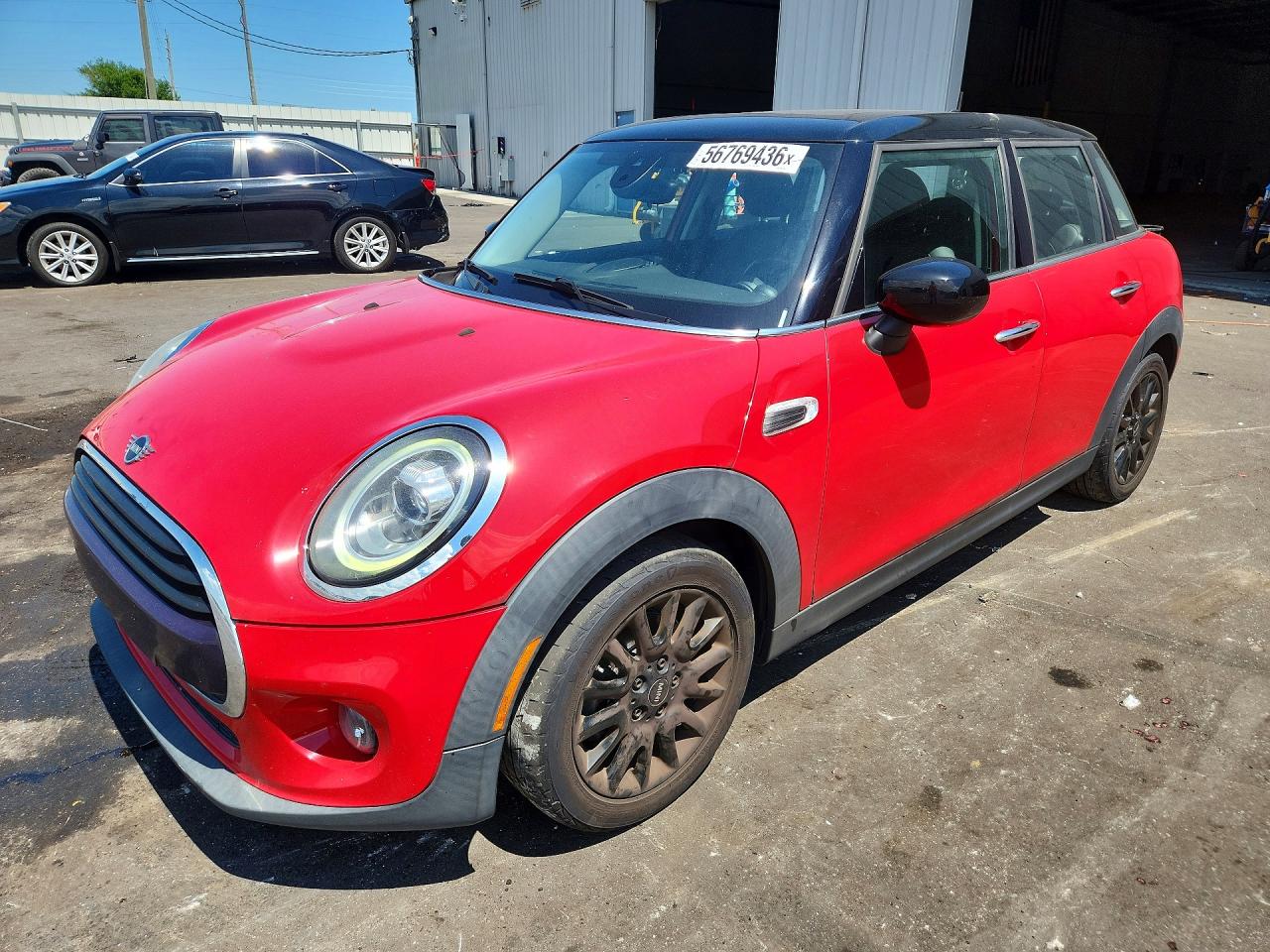 2021 MINI Hardtop 4 Door Cooper, VIN WMWXU7C00M2N01548 — Rear end