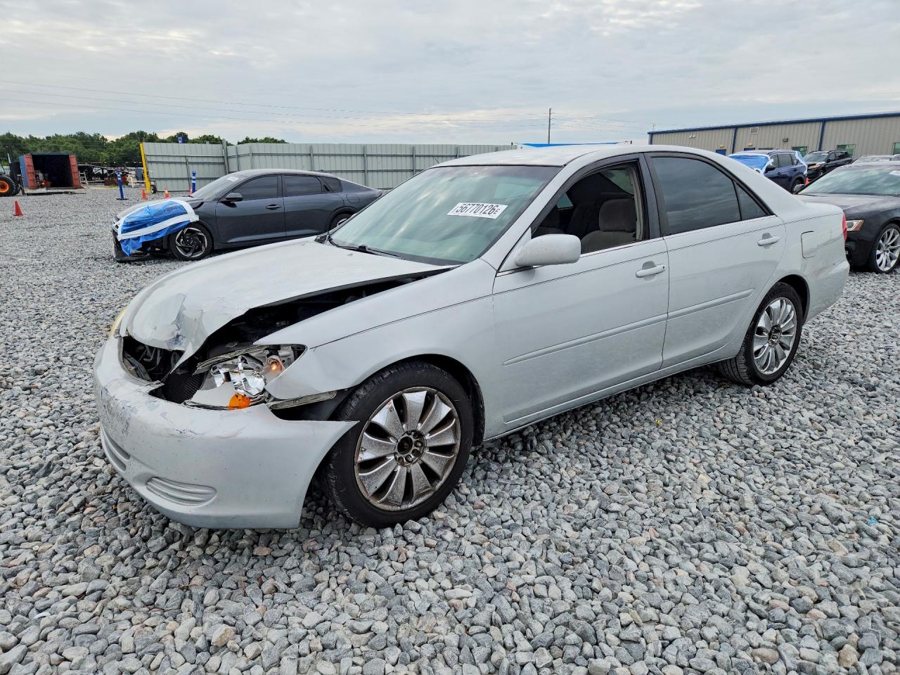 2003 Toyota Camry LE, VIN 4T1BE32K53U141892 — Front end