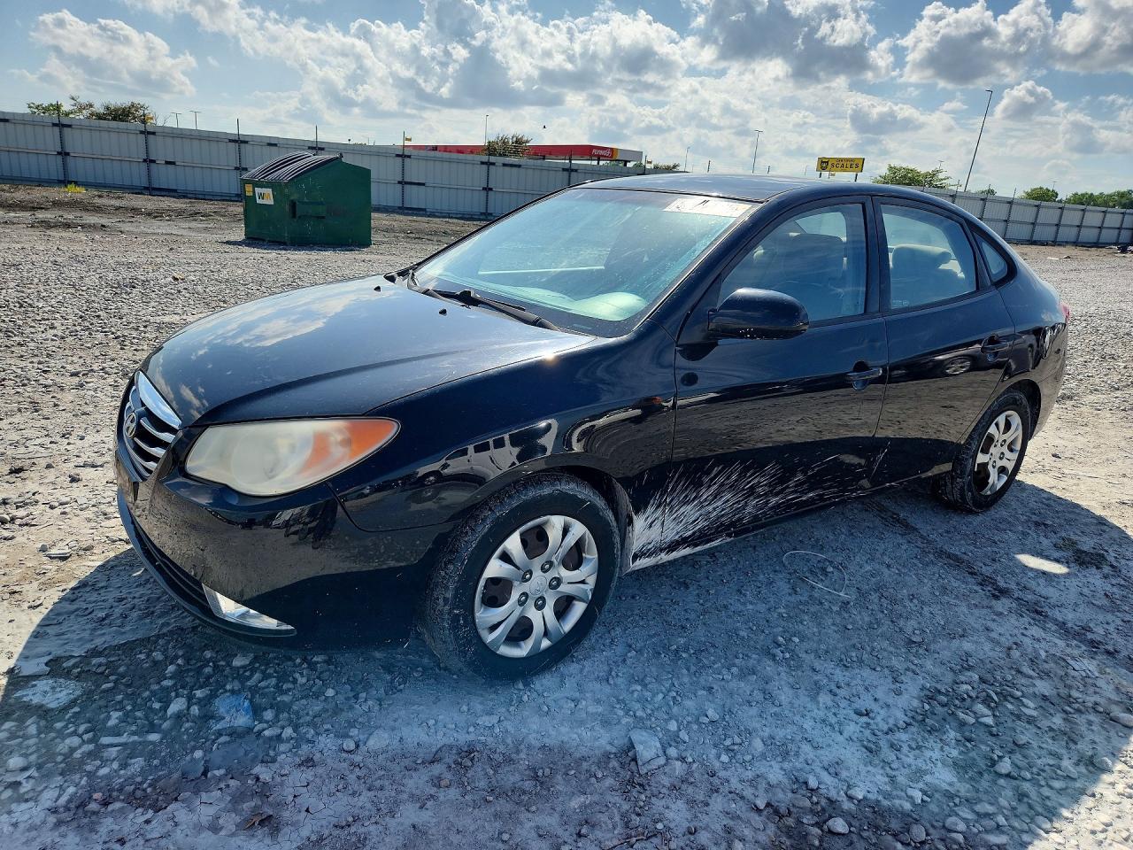 2010 Hyundai Elantra GLS, VIN KMHDU4AD0AU190418 — Front end