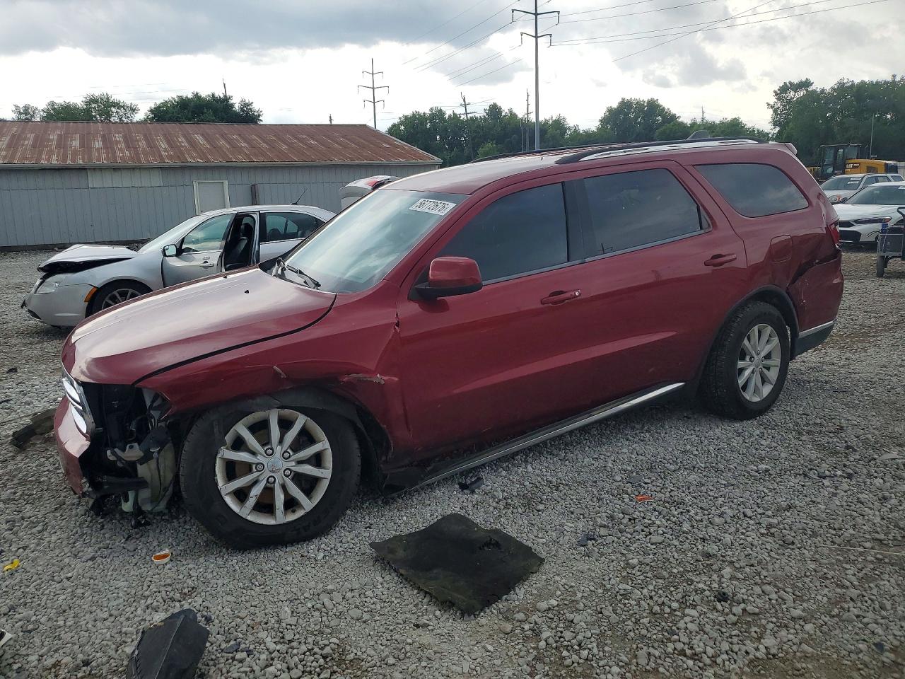 2015 Dodge Durango SXT, VIN 1C4RDJAG1FC939159 — Front end