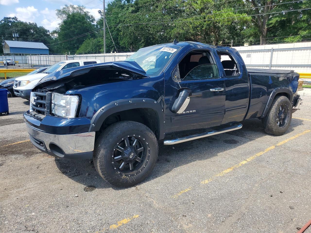 2008 GMC Sierra 1500 SLE1, VIN 1GTEK19J38Z125938 — Опрокидывание
