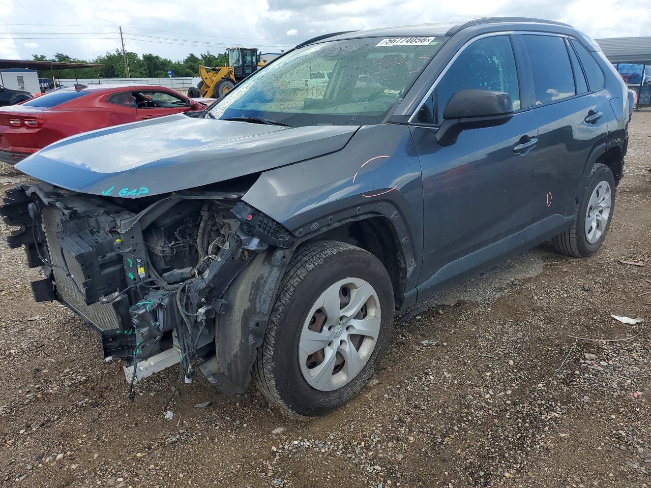 2020 Toyota RAV4 LE, VIN JTMF1RFV4LD049911 — Front end