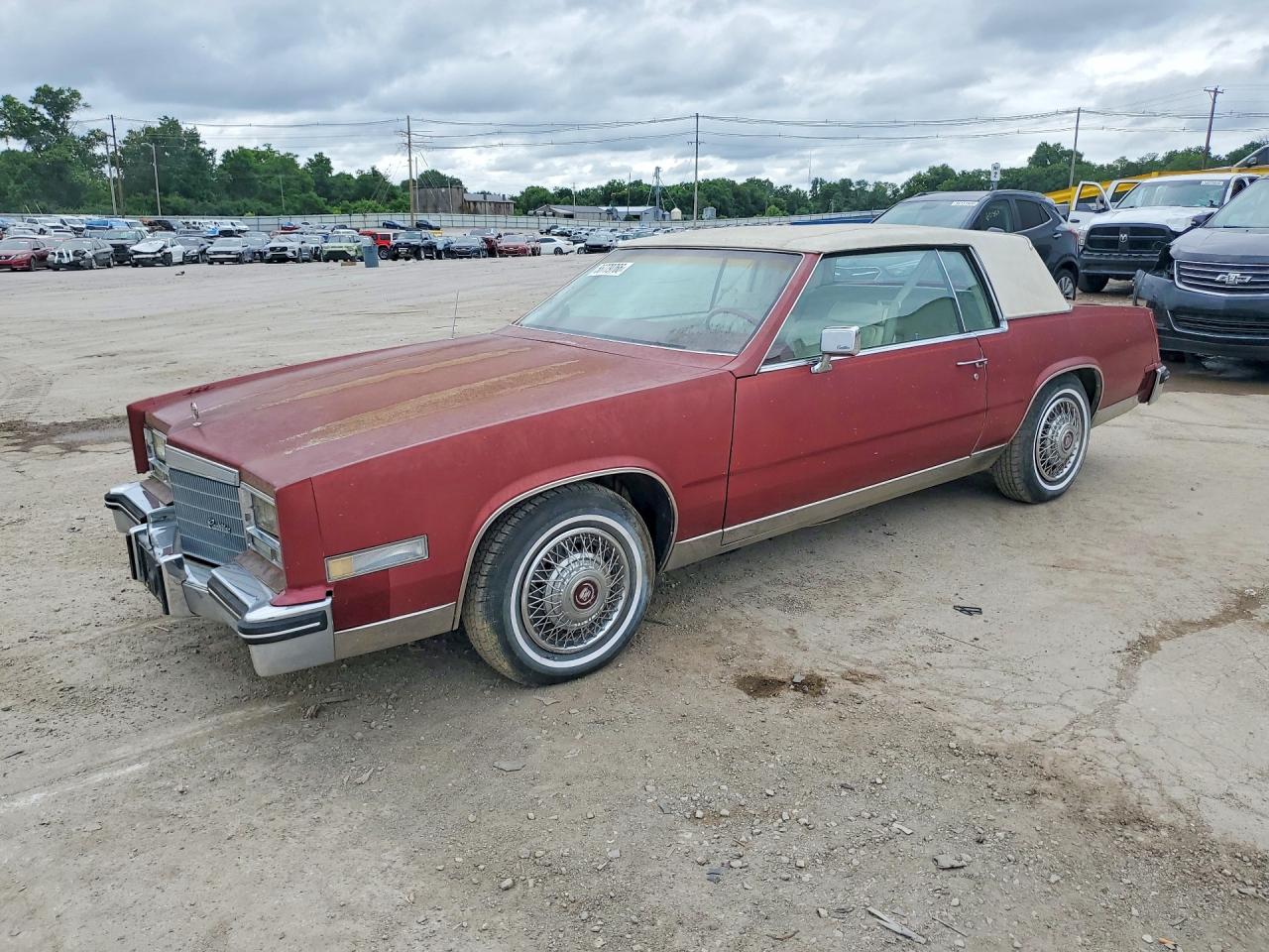 1984 Cadillac Eldorado, VIN 1G6AL5789EE667604 — Обычный износ