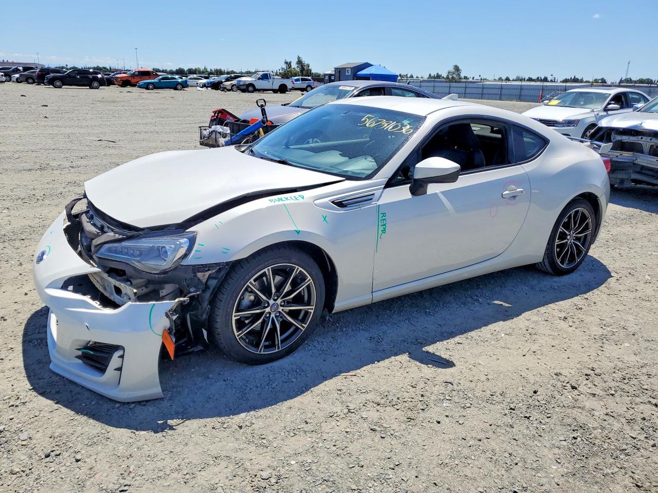 2017 Subaru BRZ Premium, VIN JF1ZCAB10H9602405 — Front end