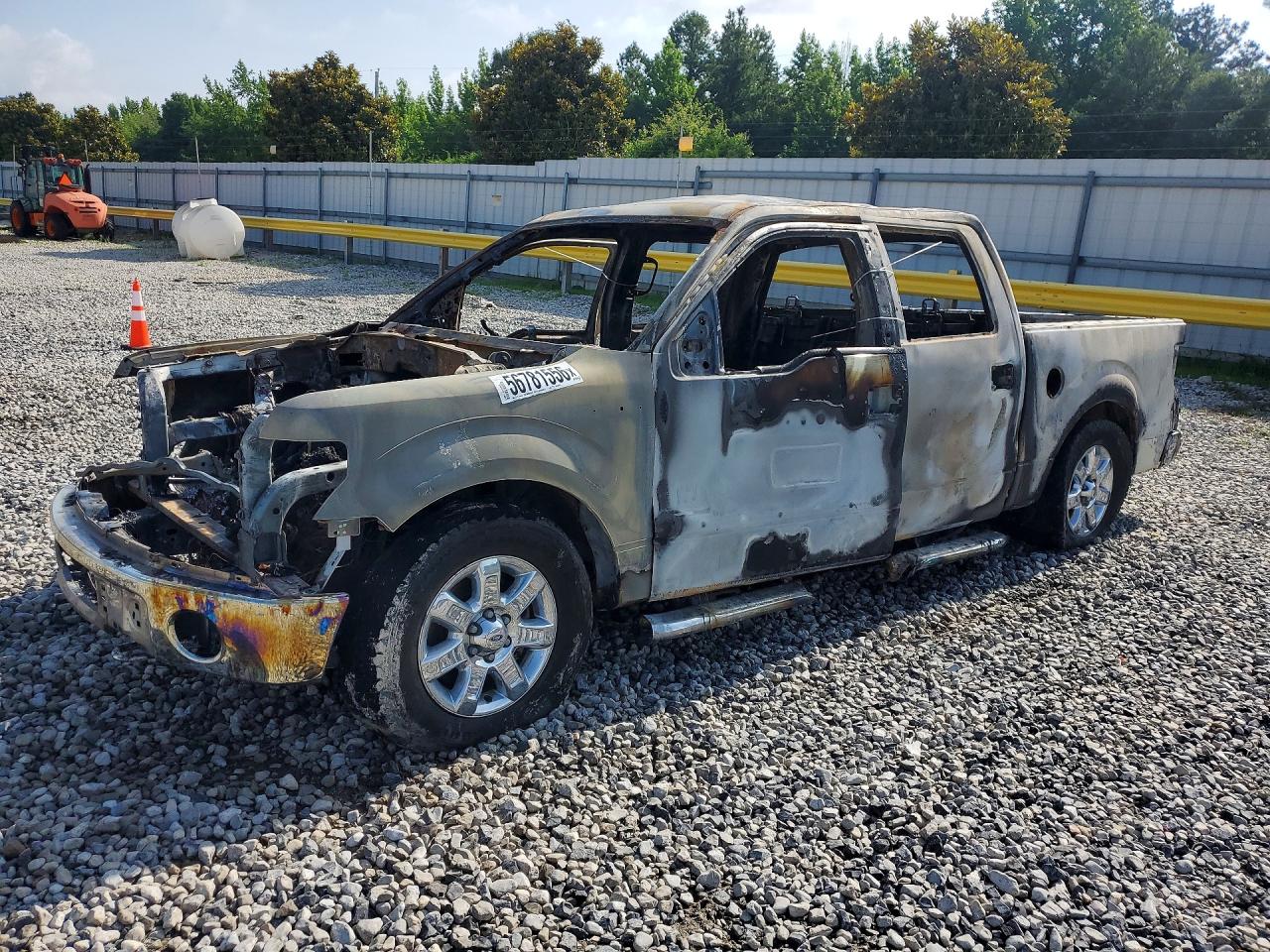 2013 Ford F-150 XLT, VIN 1FTFW1ET4DKG48646 — Burn