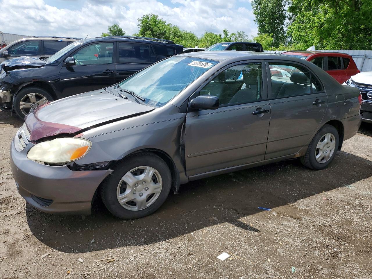 2004 Toyota Corolla S, VIN 2T1BR32E74C786111 — Front end