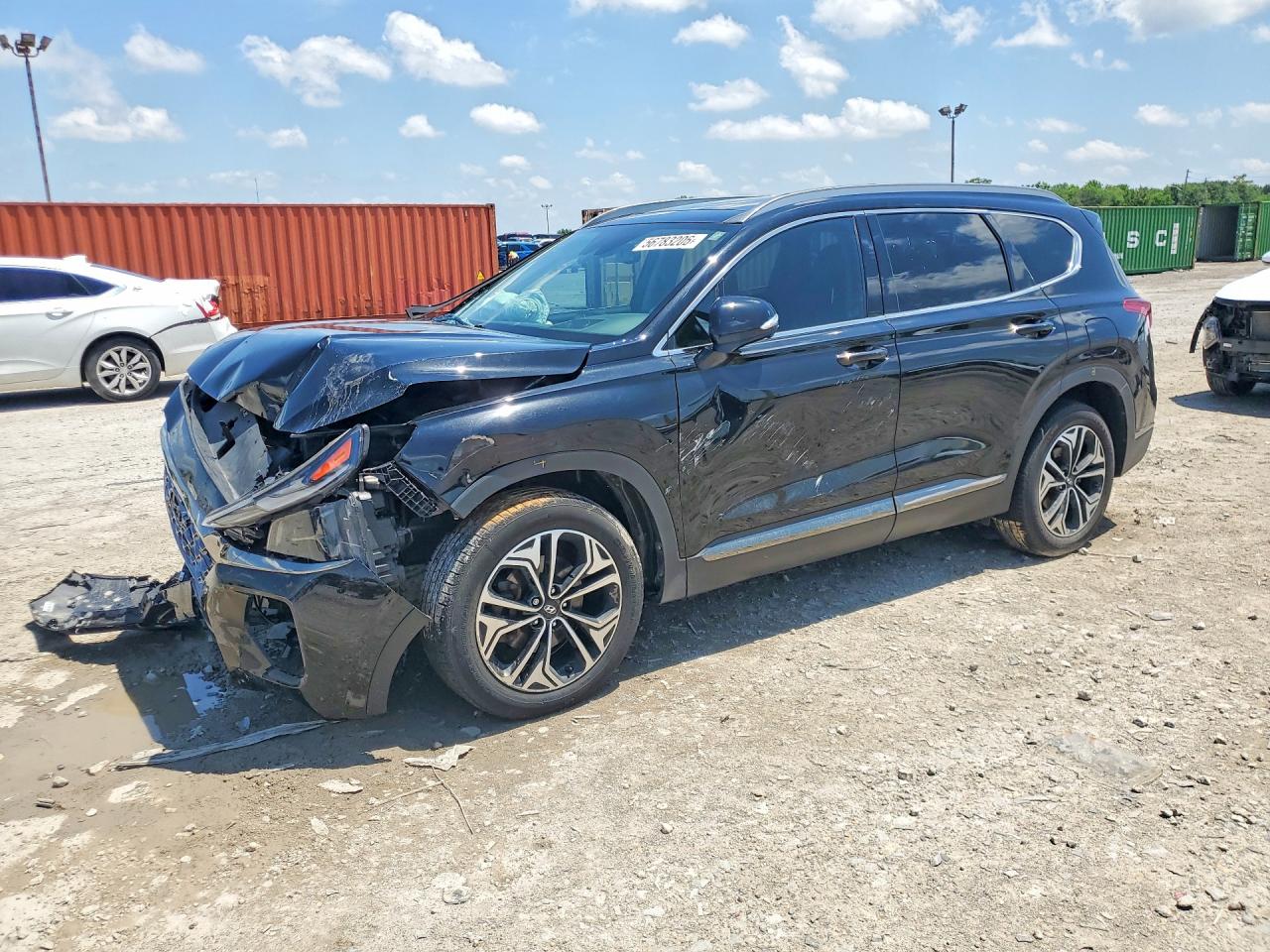 2020 Hyundai Santa Fe Limited, VIN 5NMS5CAA7LH224602 — Front end