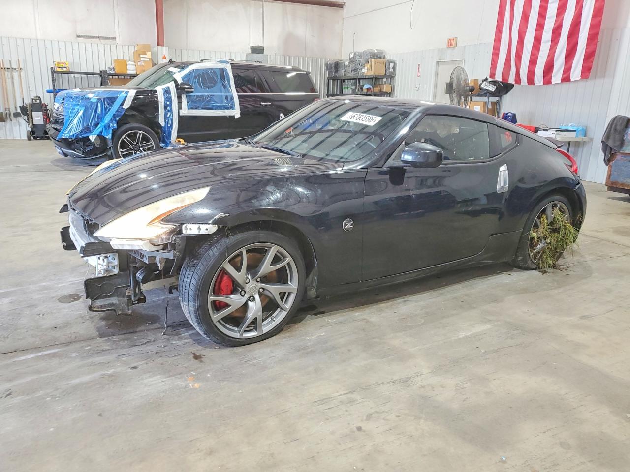 2015 Nissan 370Z Sport, VIN JN1AZ4EH3FM443067 — Front end