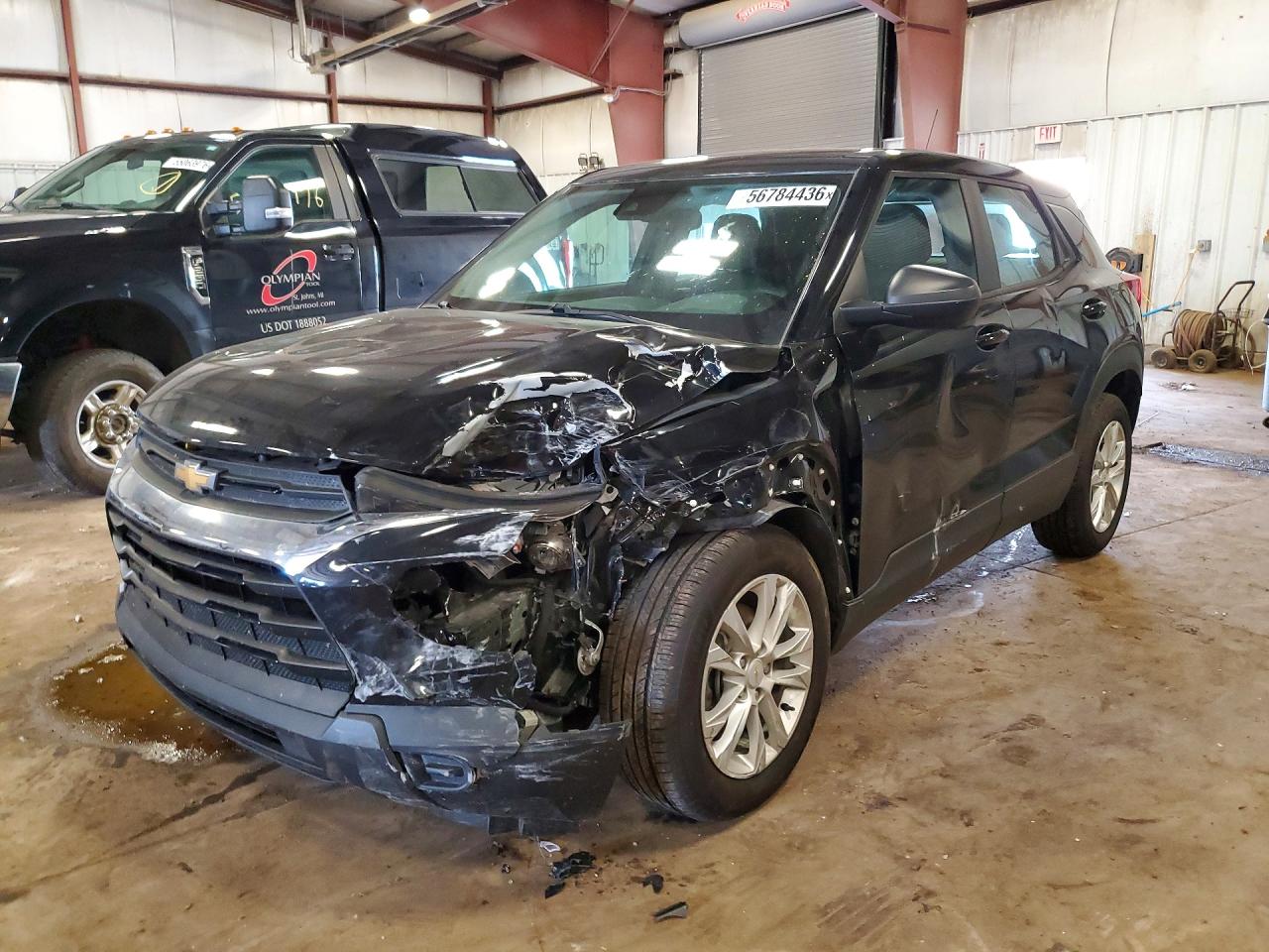 2021 Chevrolet TrailBlazer LS, VIN KL79MMS26MB010301 — Front end