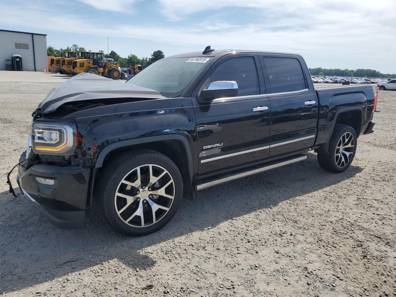 2018 GMC Sierra 1500 Denali, VIN 3GTU2PEJ4JG531530 — Front end
