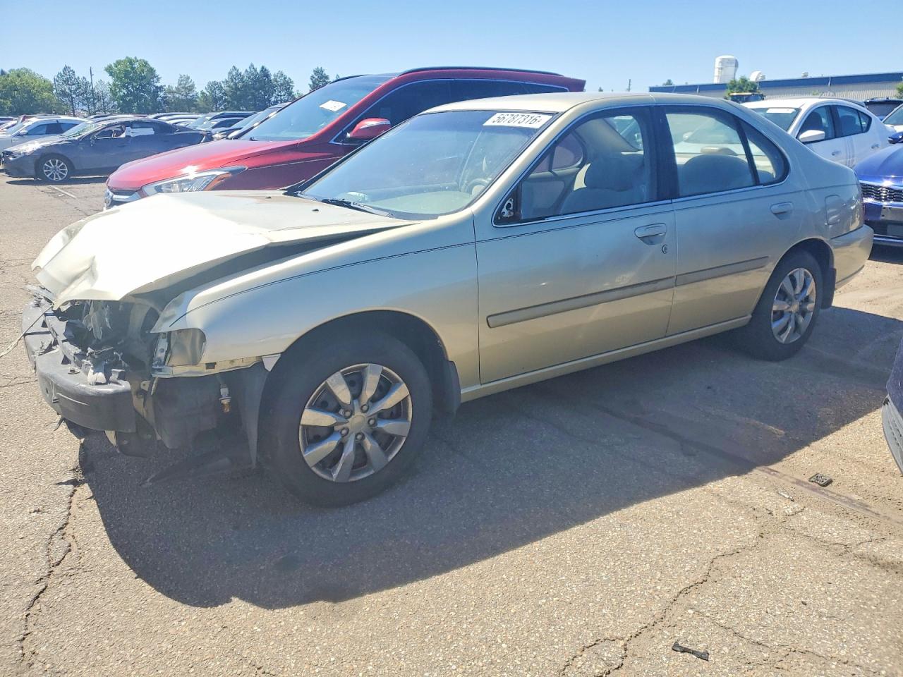 1999 Nissan Altima XE, VIN 1N4DL01D5XC192086 — Front end