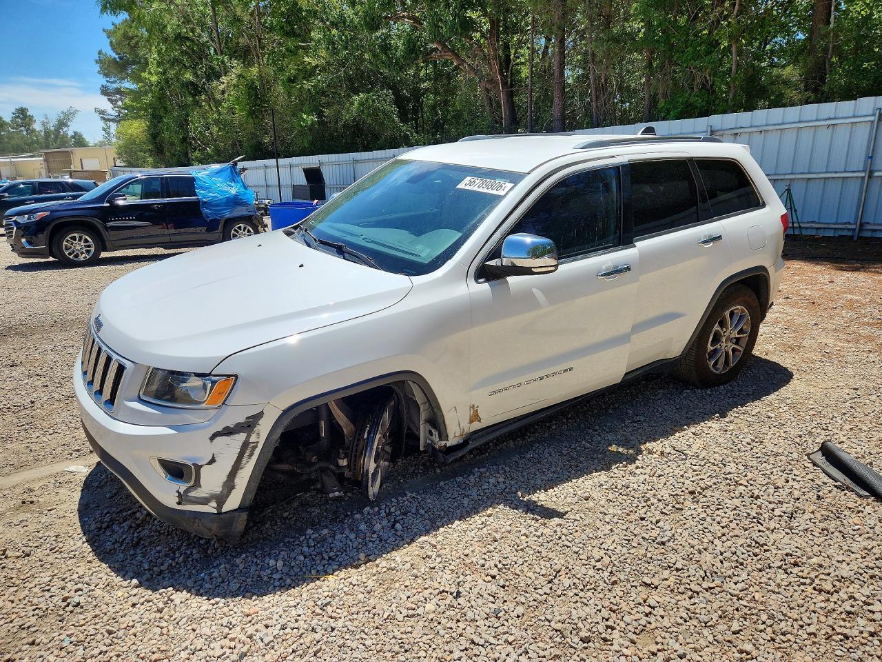 2016 Jeep Grand Cherokee Limited, VIN 1C4RJEBG9GC360839 — Front end
