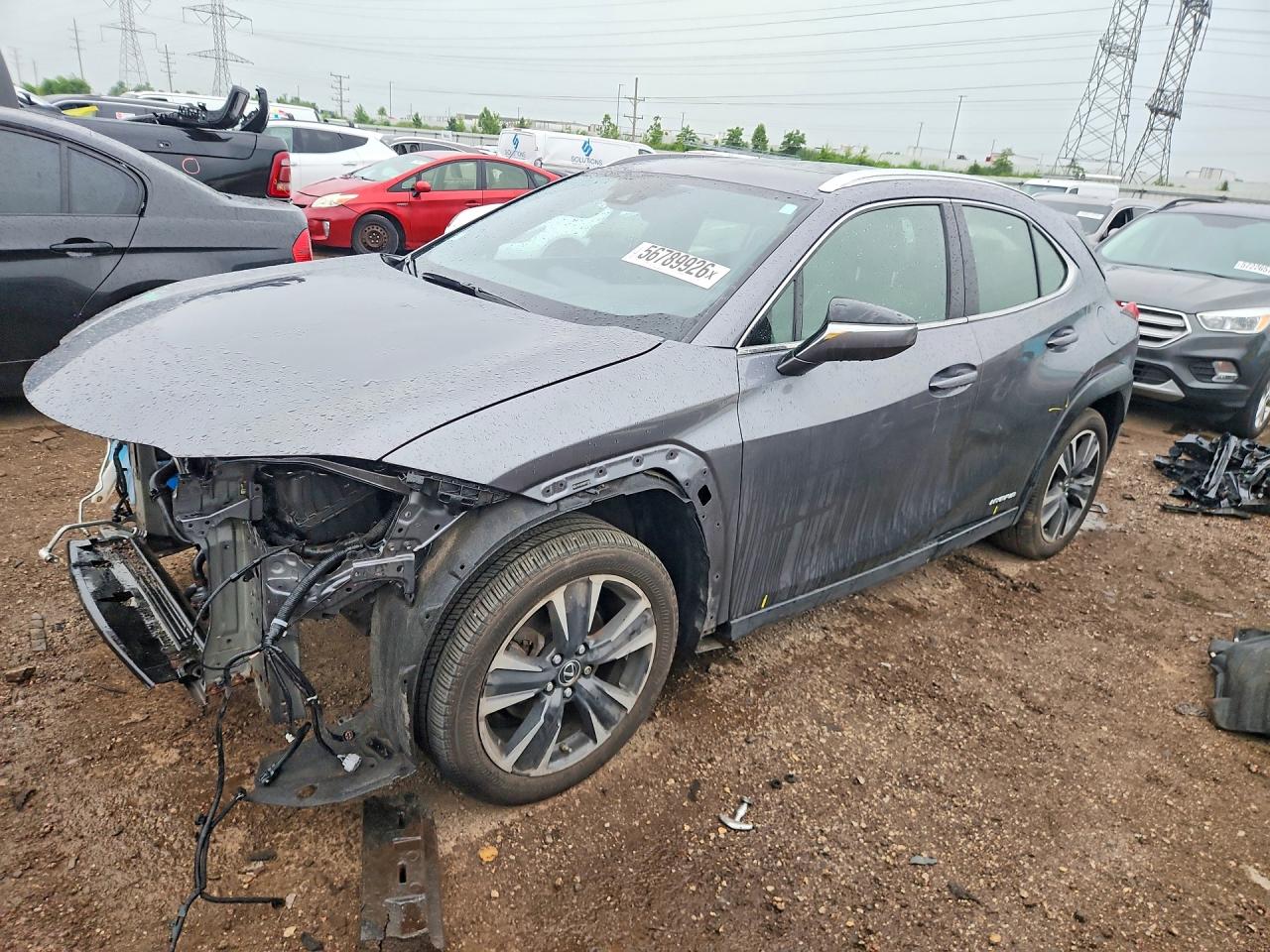 2019 Lexus UX 250h, VIN JTHU9JBH4K2017521 — Front end