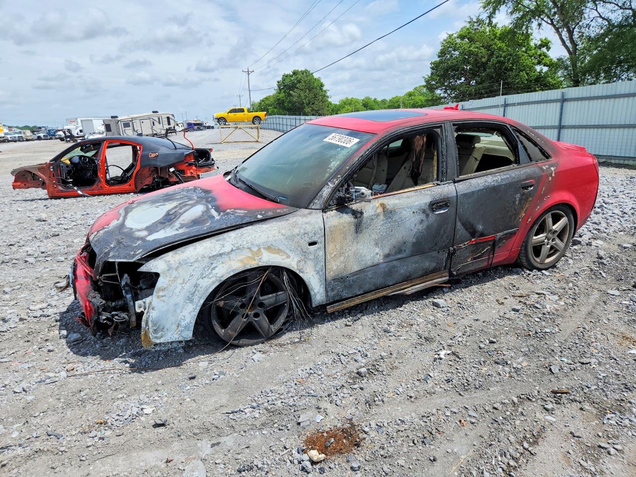 2005 Audi A4 3.0L, VIN WAULT68EX5A110091 — Burn